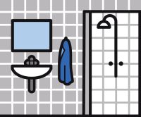 Symbolbild für Badezimmer